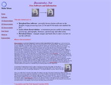 Tablet Screenshot of deconvolve.net